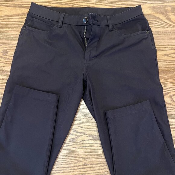 LULULEMON BLACK ABC PANTS (31/30) - Picture 1 of 4